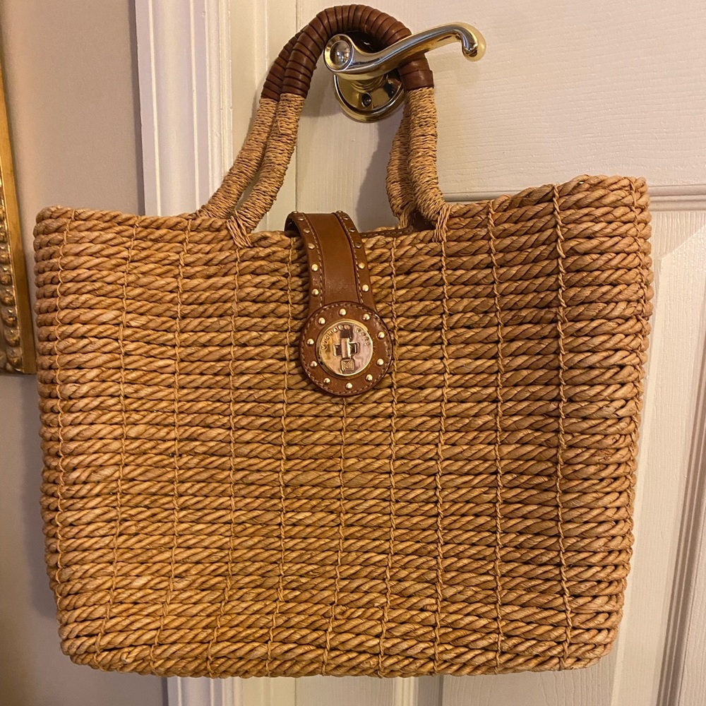 Michael Kors straw bag